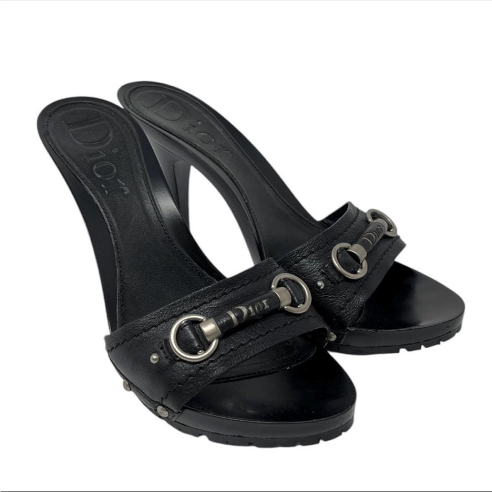 Dior Black Women's Heeled Sandals - Picture 2 of 10